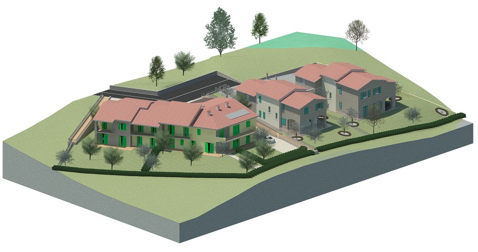Rendering lottizzazione
